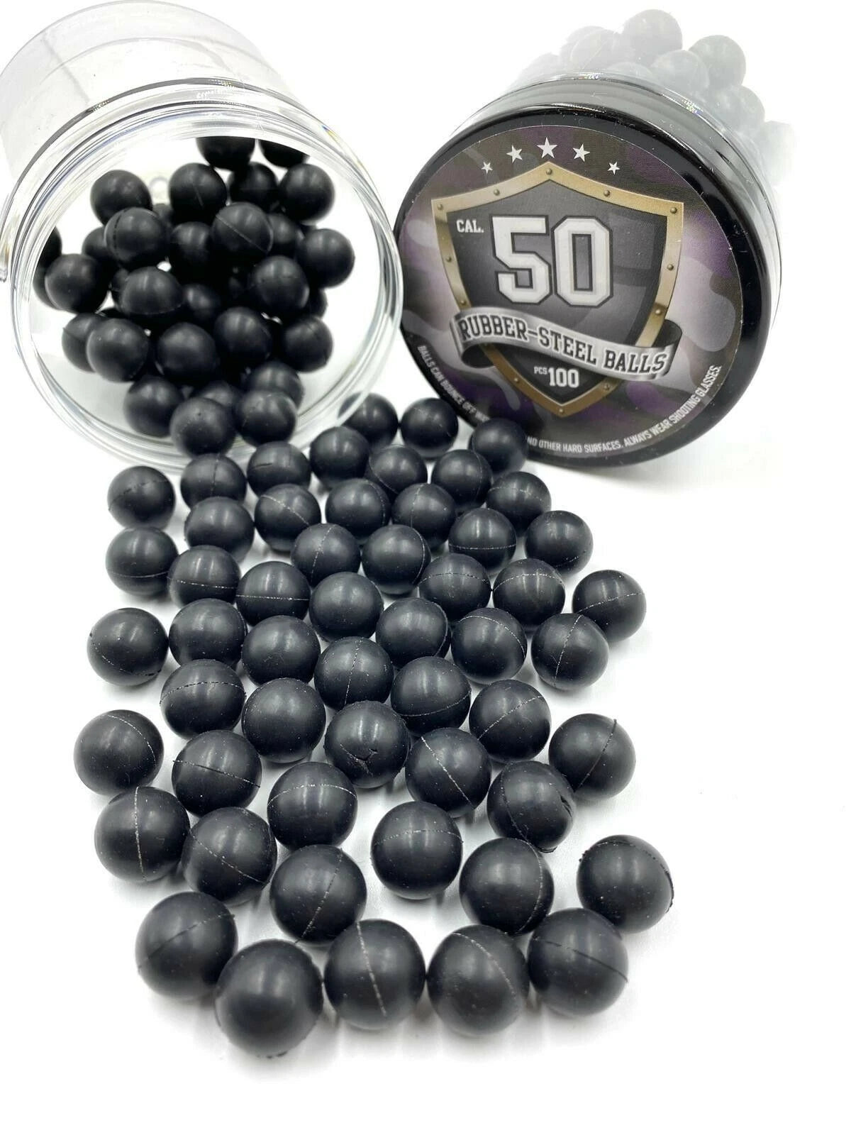 Rubber Balls 100 per pack 63 - 50 - 43