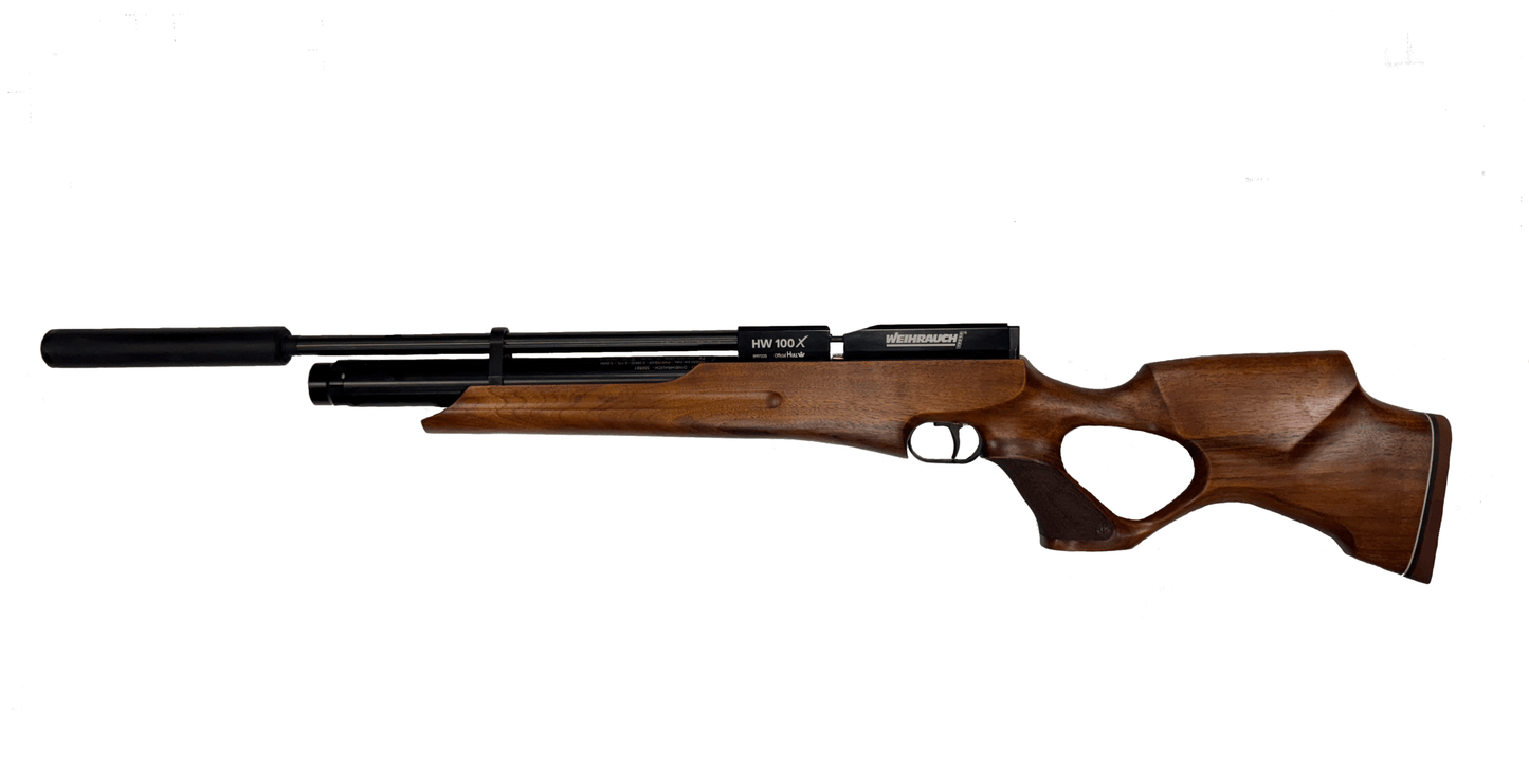 Weihrauch HW100X T Walnut Thumbhole