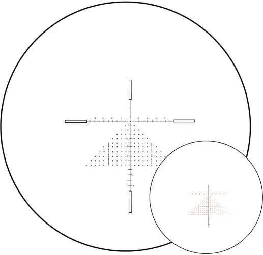 Immersive Optics 14x50MD Mildot extended w/MOA Adjustable Mounts