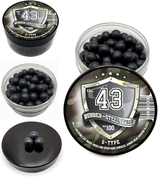 Rubber Balls 100 per pack 63 - 50 - 43