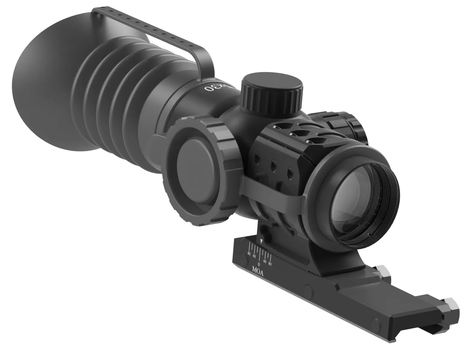 Immersive Optics 5x30MD Mildot w/MOA Adjustable Mounts