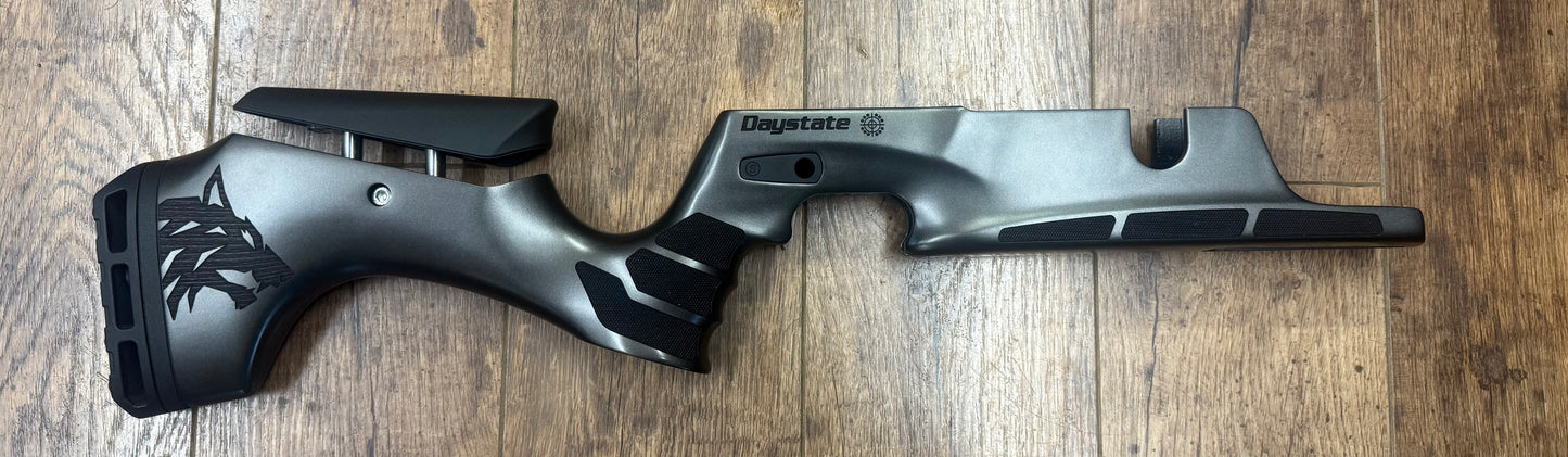 Second hand Daystate black wolf B type stock