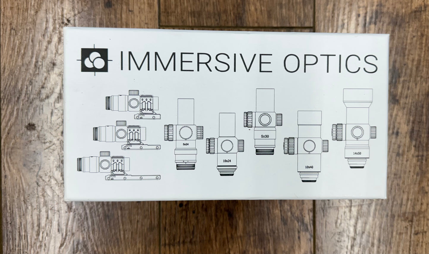 Second-hand Immersive optic 10x40 scope