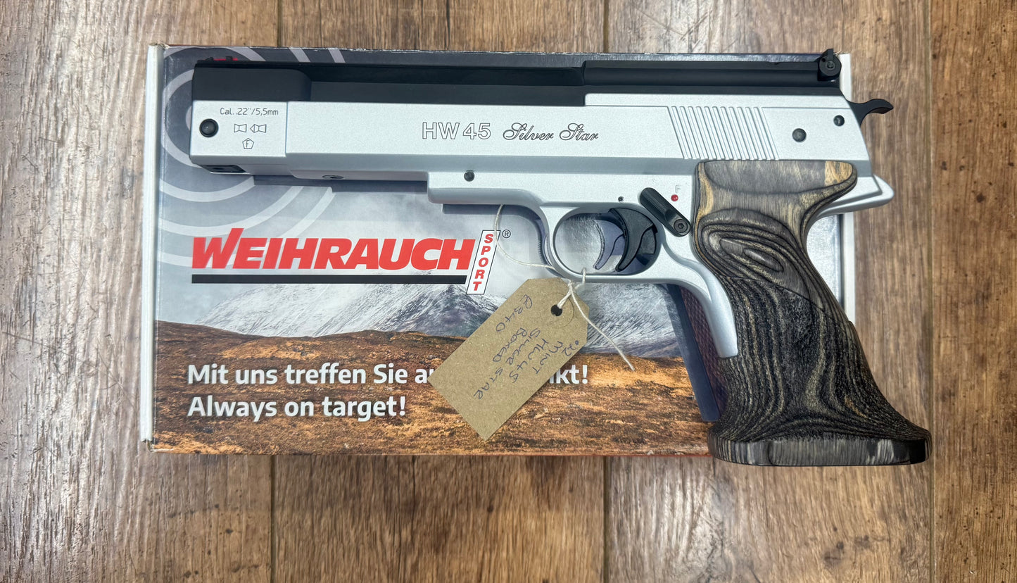 Second hand Weihrauch HW45 silver star 9212