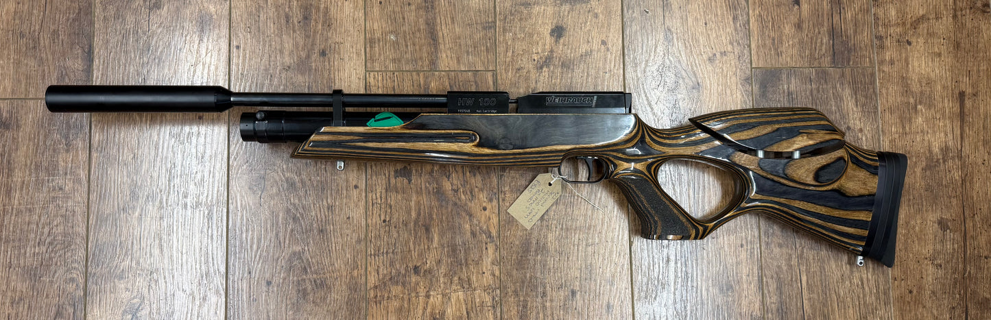 Second hand Weihrauch Hw100 Laminate 10078