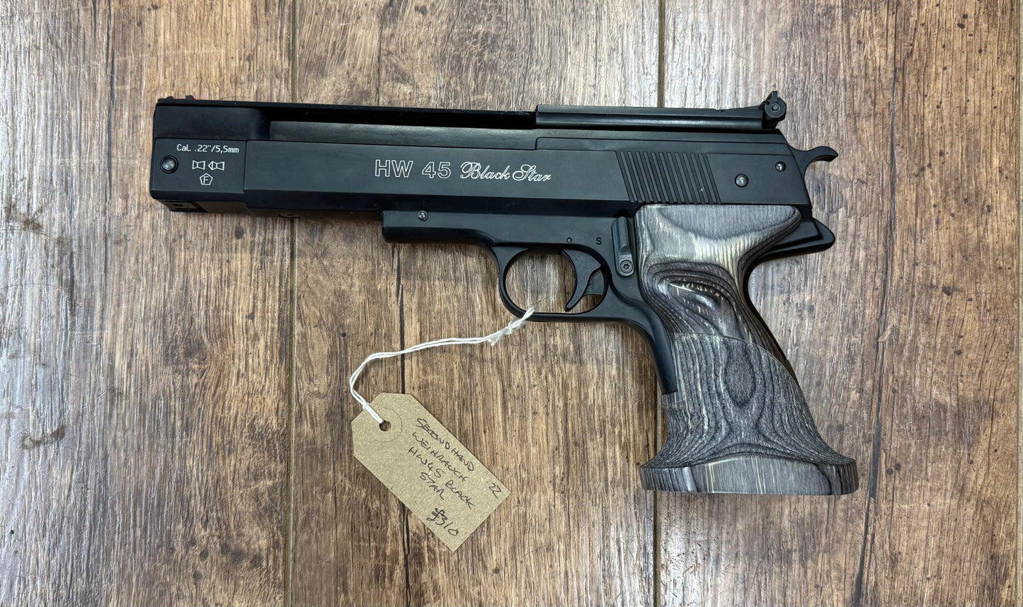 Second hand Weihrauch Hw45 Black star 10389