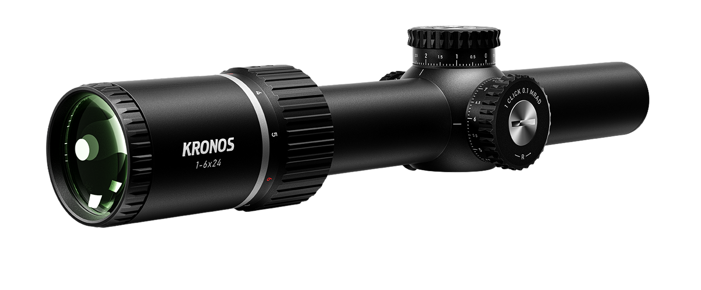 Valiant Kronos 1-16 x 24 6 x mil Tactical VL3001