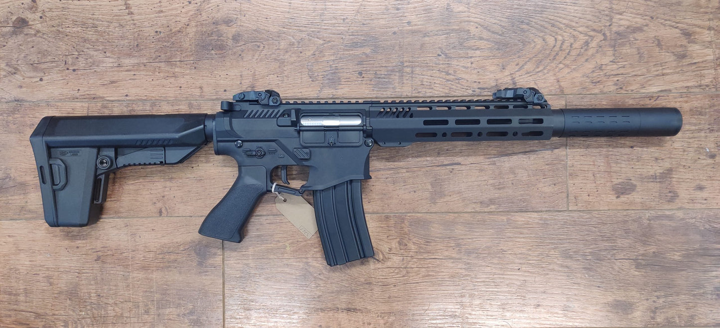 KLI Venator AEG Electric 4.5mm/.177 Airgun with dummy silencer