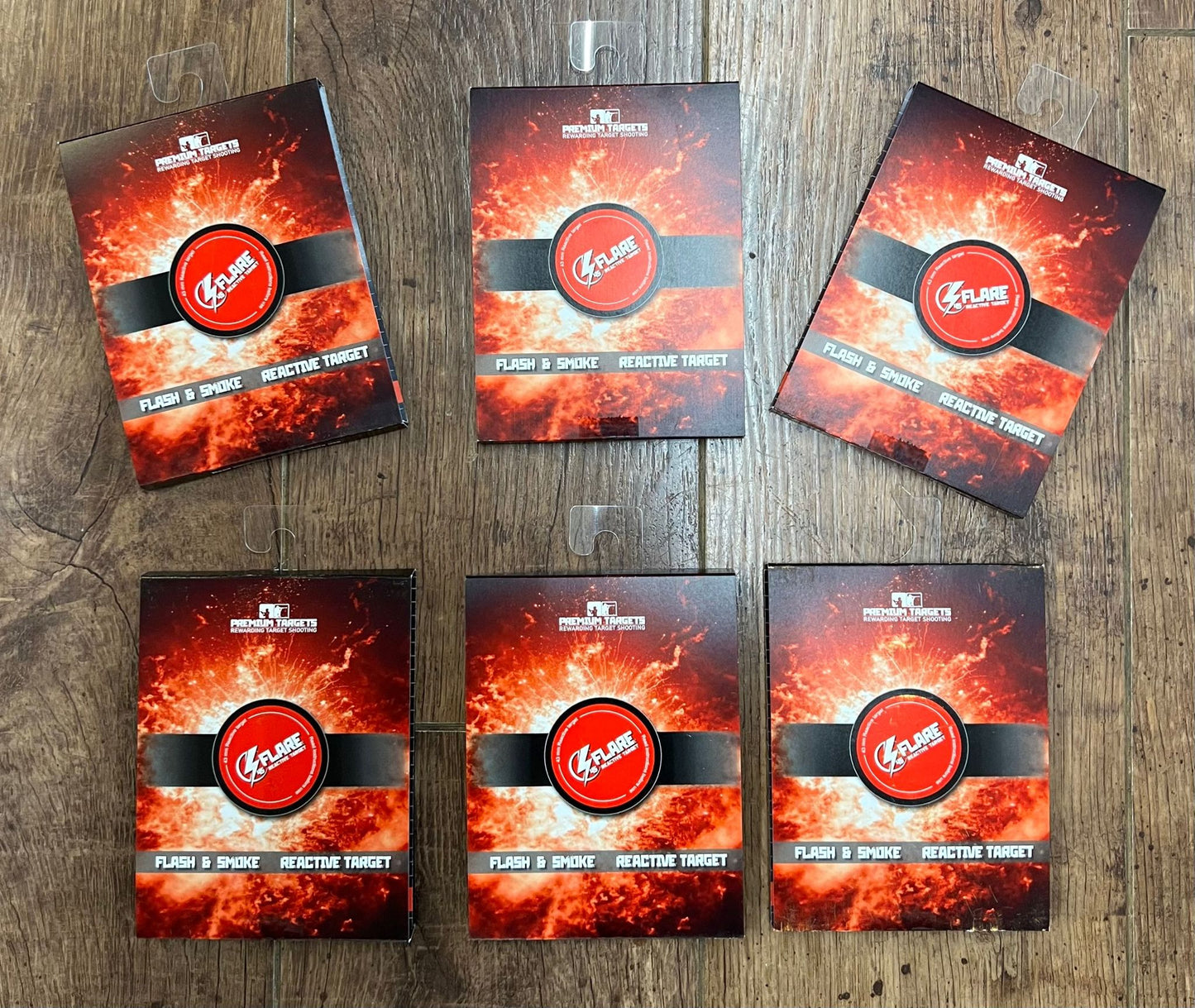 New in stock Flash reactive targets 5 pack