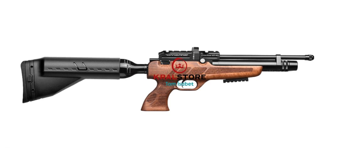 The Kral NP02 Hunter kit.  Wulf 3-5x50 scope shorty Mkll silencer