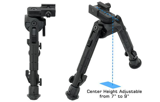 UTG Recon 360 TL 7-9" Picatinny Bipods