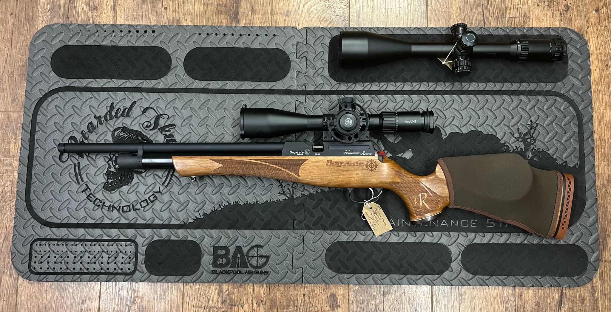 Maintenance rifle matt with hole placement for all your accessories an ...