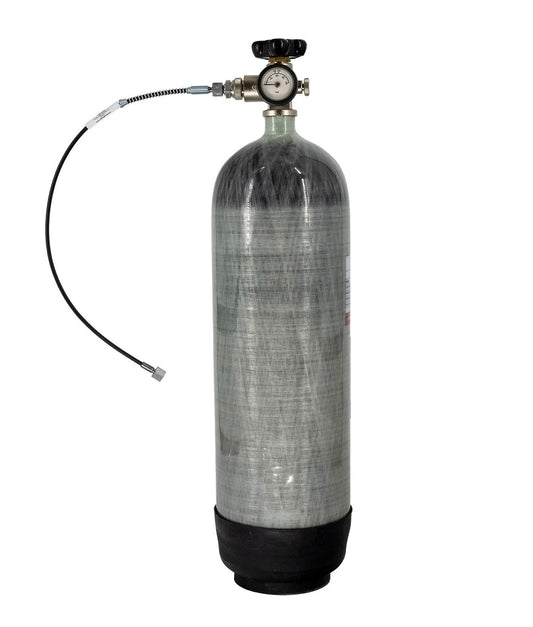 6.8 Ltr Carbon Fibre Airgun Charging Cylinder