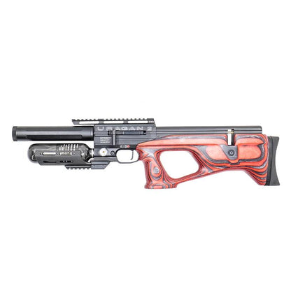 AGT URAGAN 2 Compact Red Laminate Bullpup PCP Air Rifle