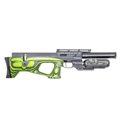 AGT URAGAN 2 Compact Green Laminate Bullpup PCP Air Rifle