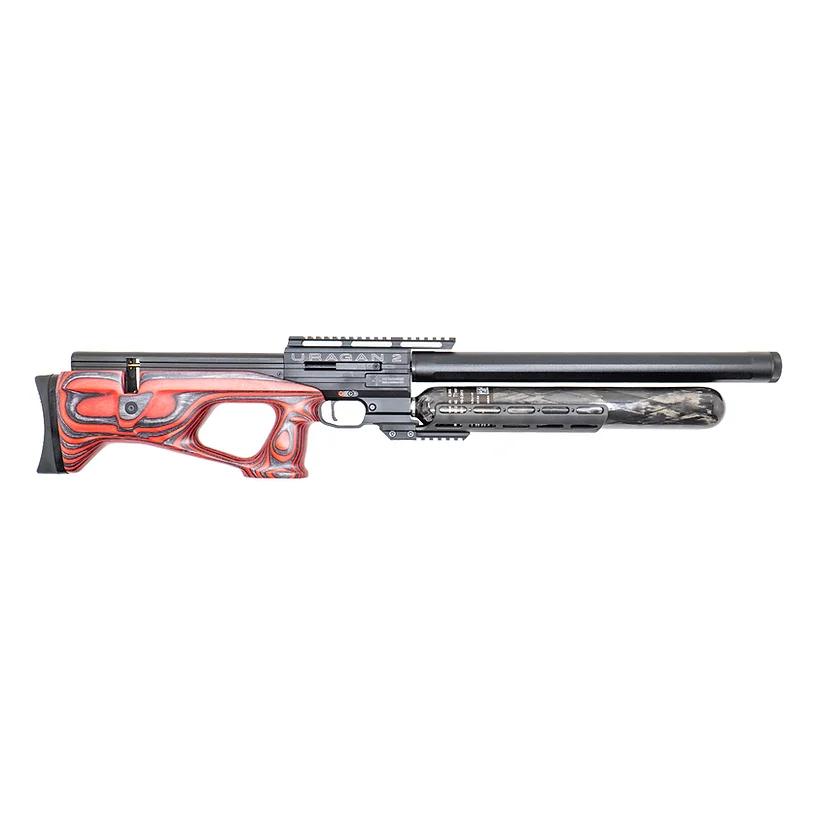 AGT URAGAN 2 Red Laminate 600mm PCP Bullpup Air Rifle