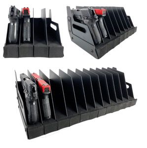 4 HANDGUN RACK 21x24x17.8cm