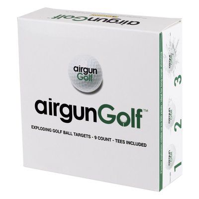 Now in stock Air Venturi Exploding Golf Balls  9 Pcs