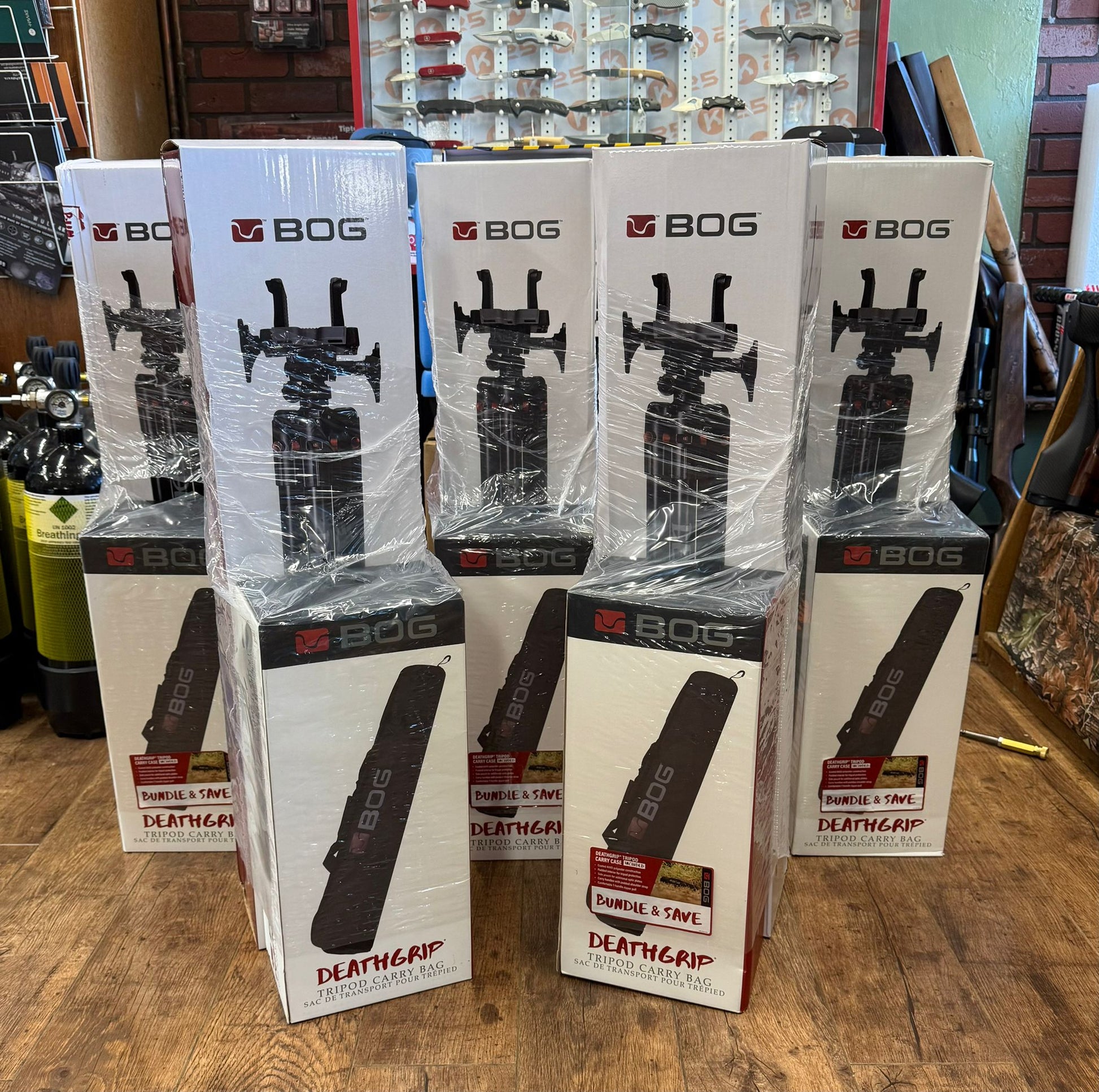 BOG deathgrip now In stock with free carry case