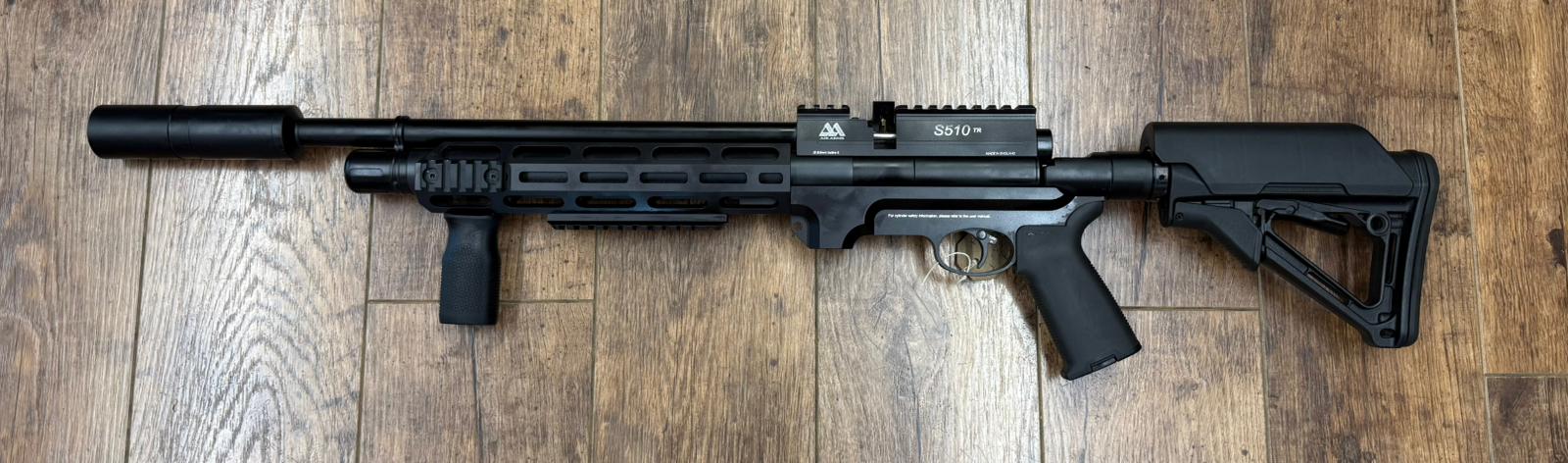 5596 – Item number 5596  Second hand .22 Air Arms S510 tactical