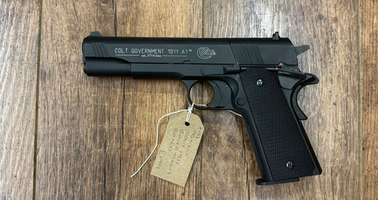 8640 – Item number 8640 second hand as new .177 Colt 1911 government boxed