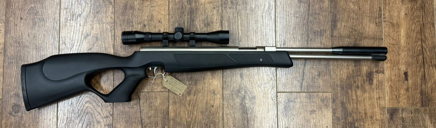 8662 – Item number 8662 Second-hand .177 Weihrauch HW97 backline silver edition