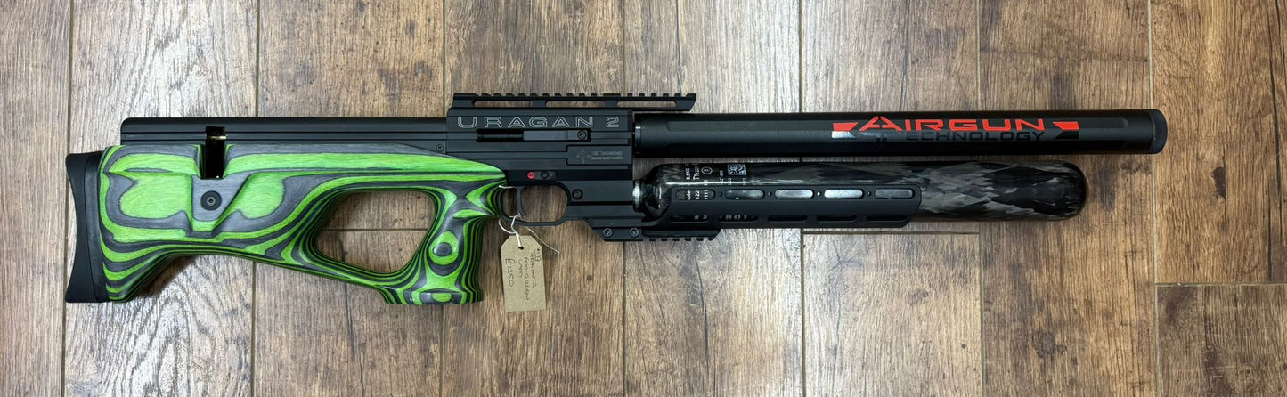 8714 – Item number 8714 Second-hand AGT Uragan 2 green laminate