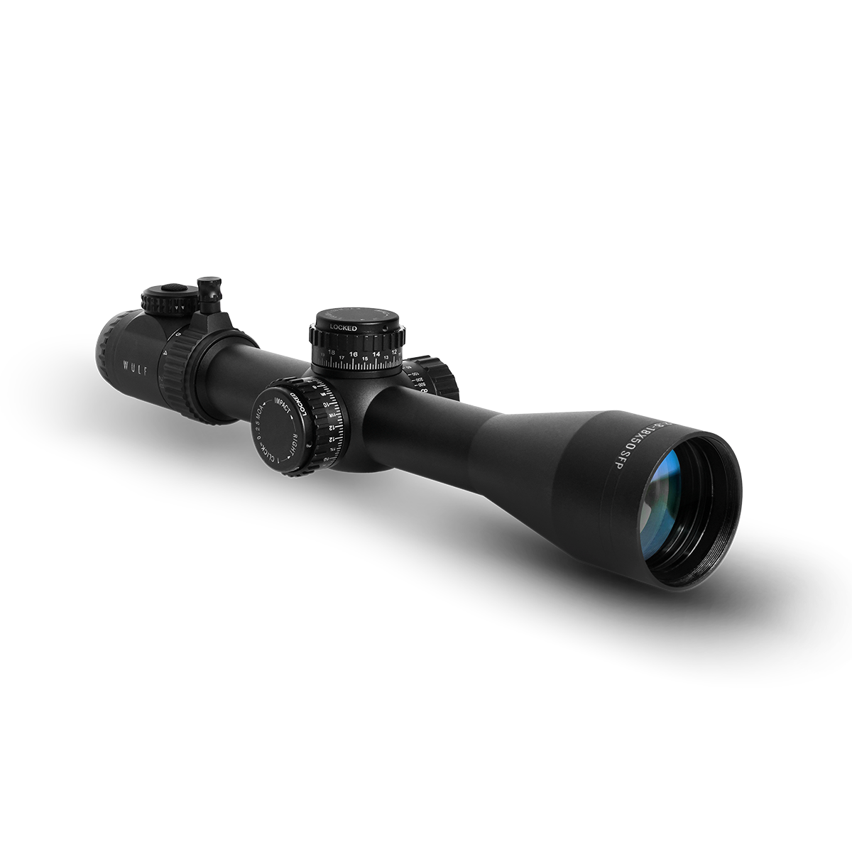 WULF Defender 2.8-18x50 SFP Illuminated ZTL 1/4MOA 34mm Rifle Scope ...
