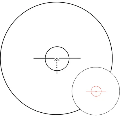 Immersive Optics 5x30 Mildot Rapid w/MOA Adjustable Mounts