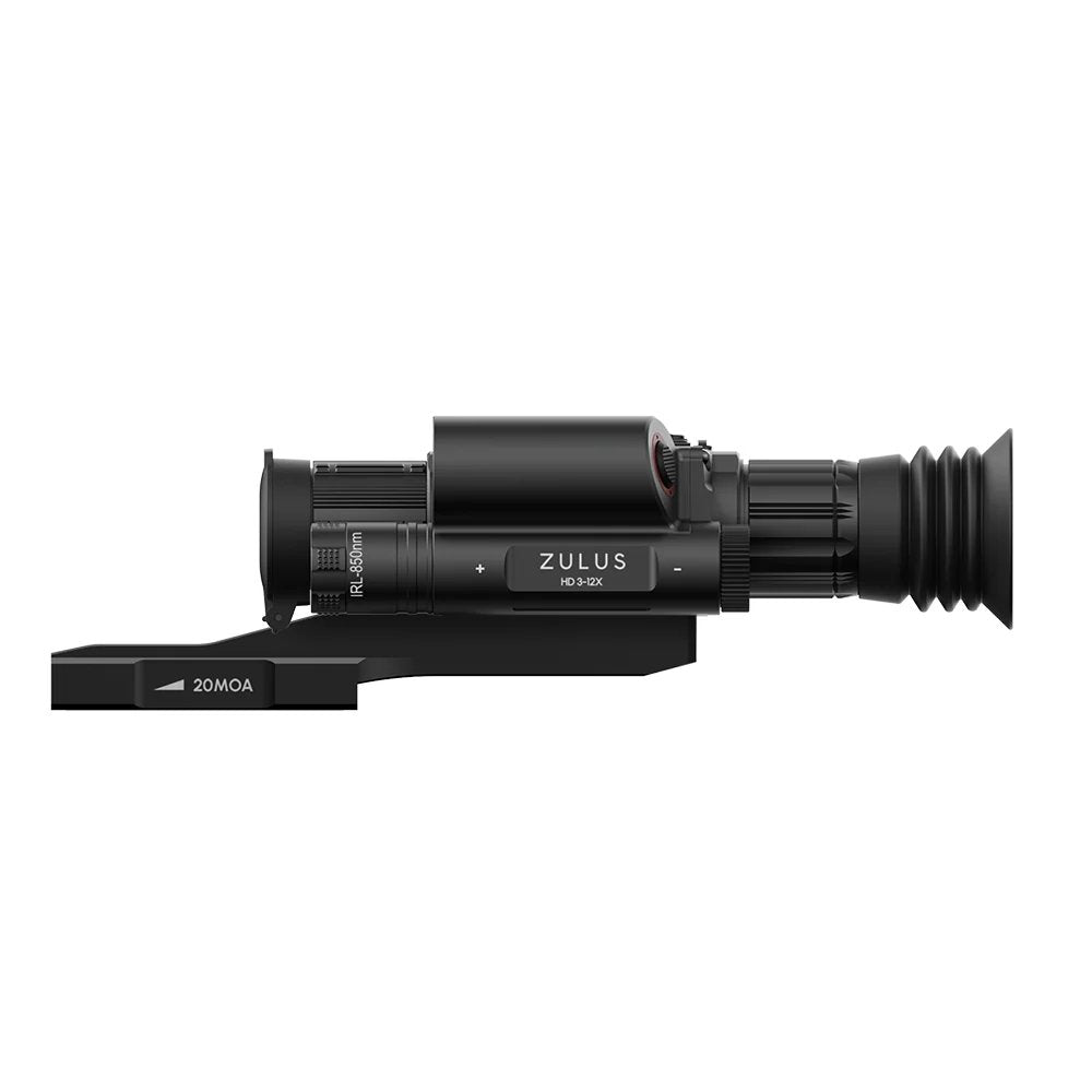 DNT Optics ZULUS HD ZHD312R 3-12X Digital Night Vision Scope With LRF And Ballistic Calculator
